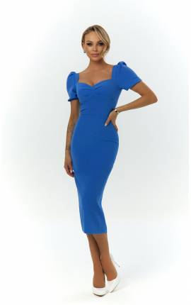 Платье-футляр Марилия голубой, Размер: 40 XS